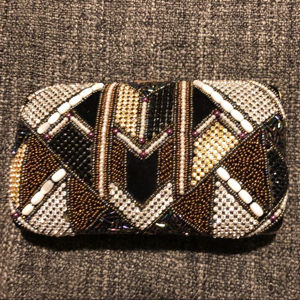 Aldo Beaded Clutch